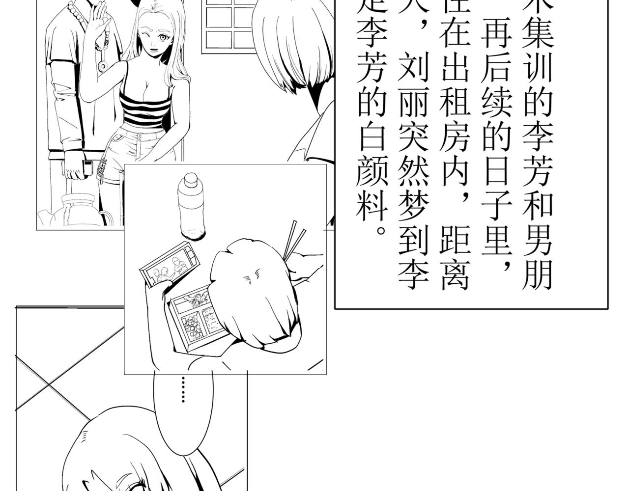 《盘根错短篇恐怖漫画》第一篇（中）合租的女同学 第4页