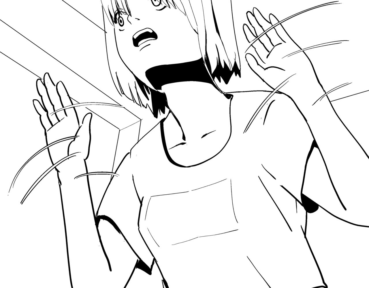 《盘根错短篇恐怖漫画》第一篇（中）合租的女同学 第7页