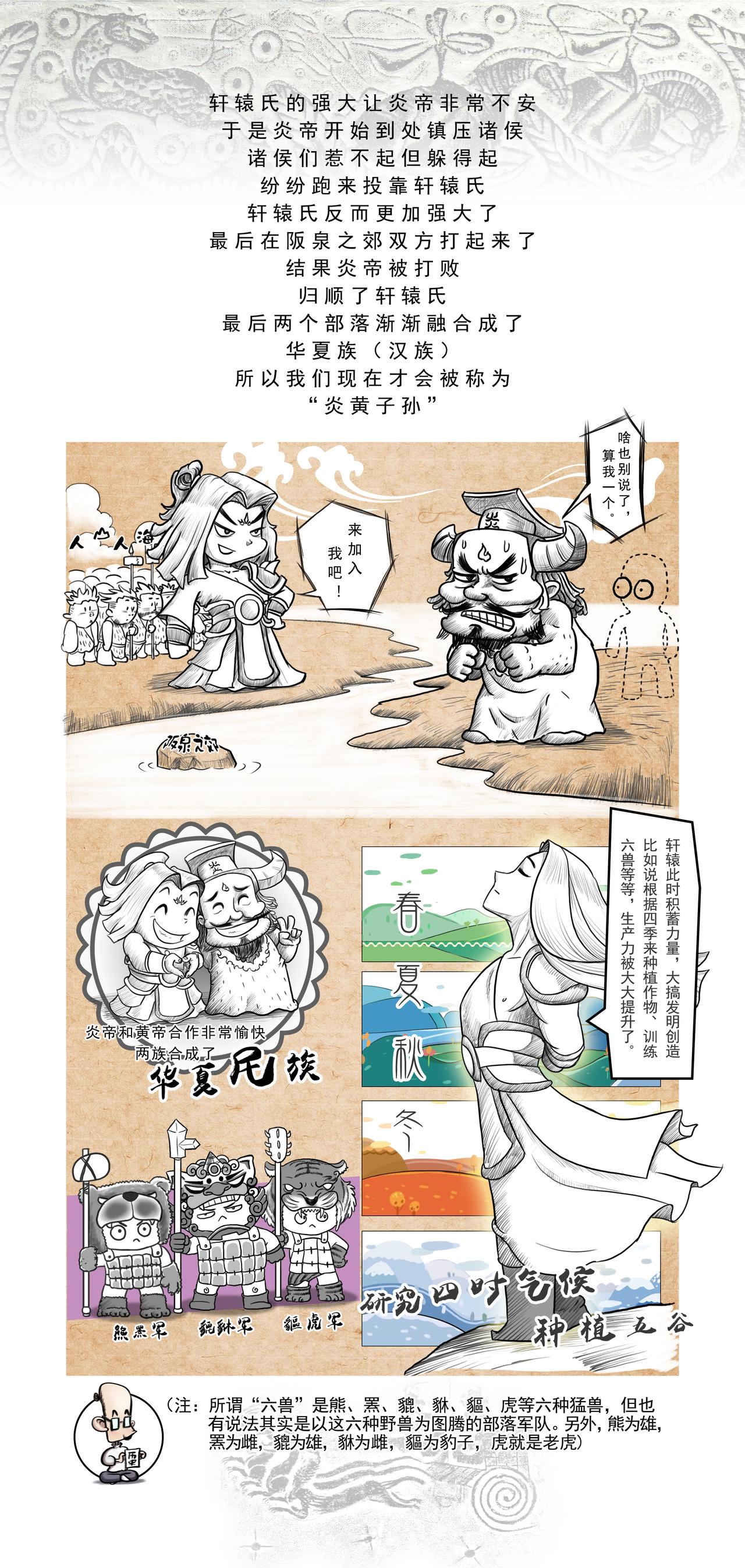 《画史记》第1篇 五帝本纪之黄帝 第5页