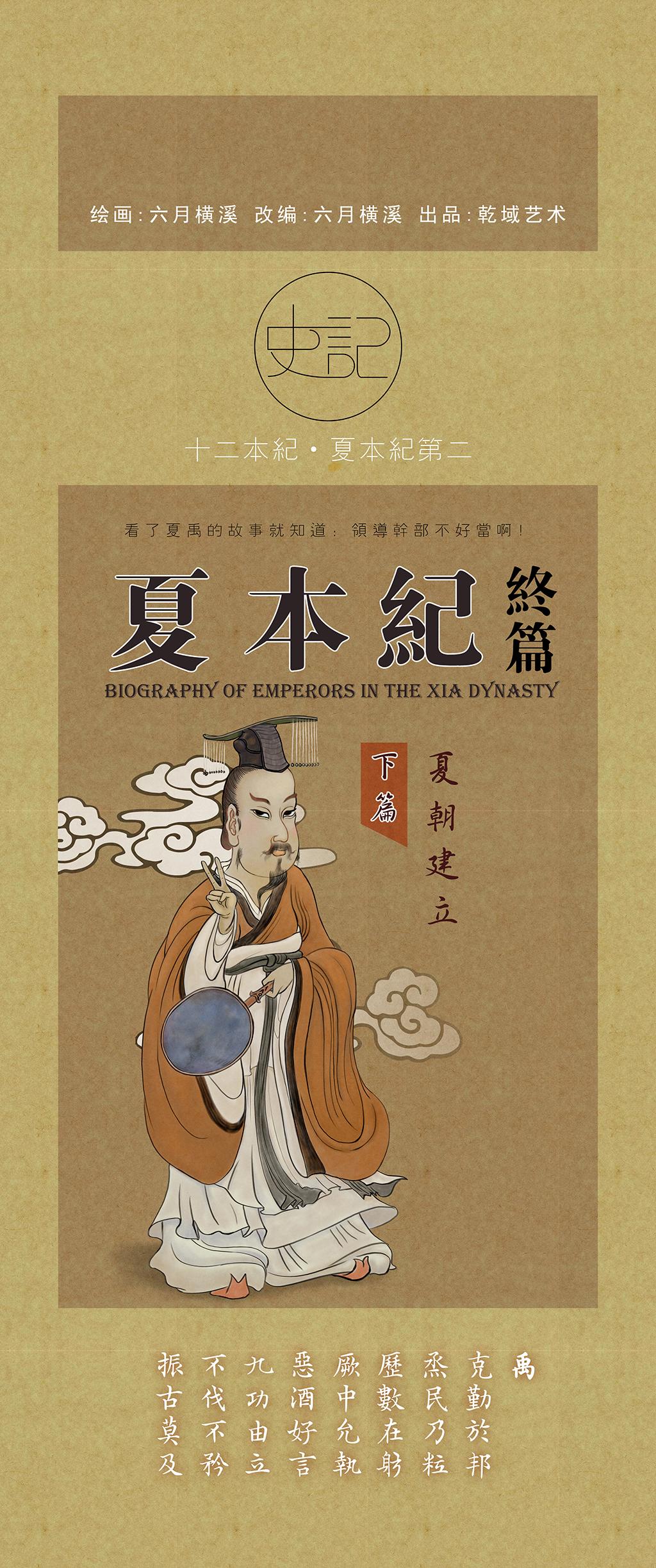 《画史记》第7篇 夏本纪之夏朝建立（下） 第1页