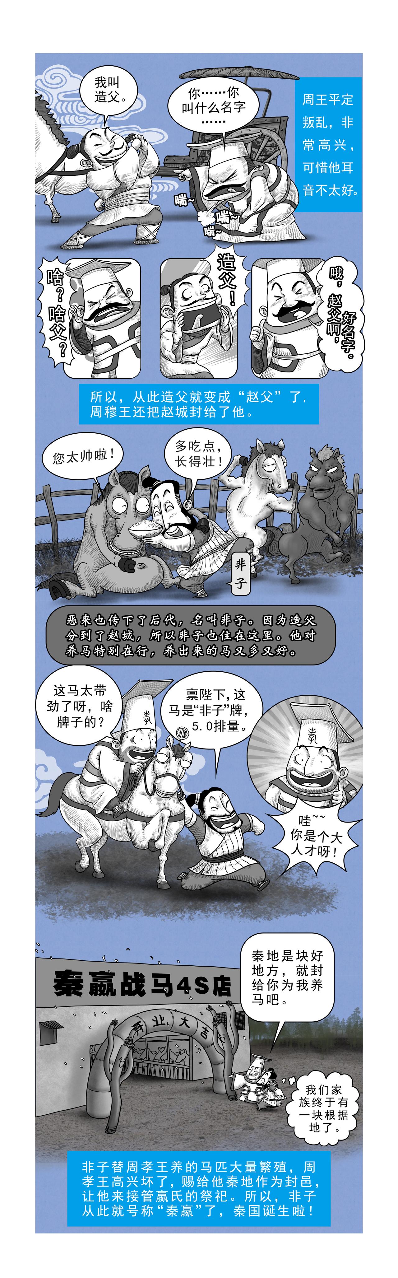 《画史记》画史记第2季 秦本纪1 第7页