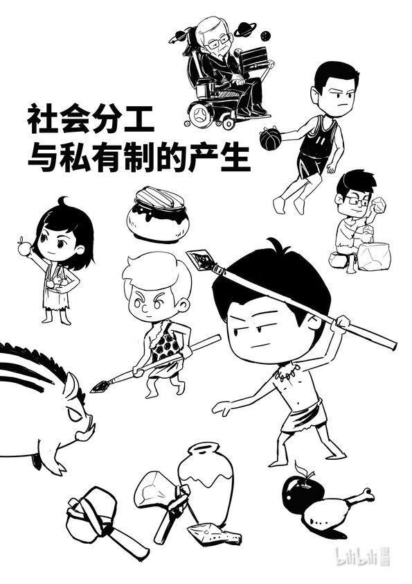 《马克思漫漫说第一季》06 社会分工与私有制产生 第1页