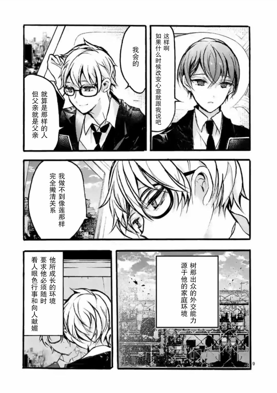 《九条学园学生会的交际》3.1话 第9页