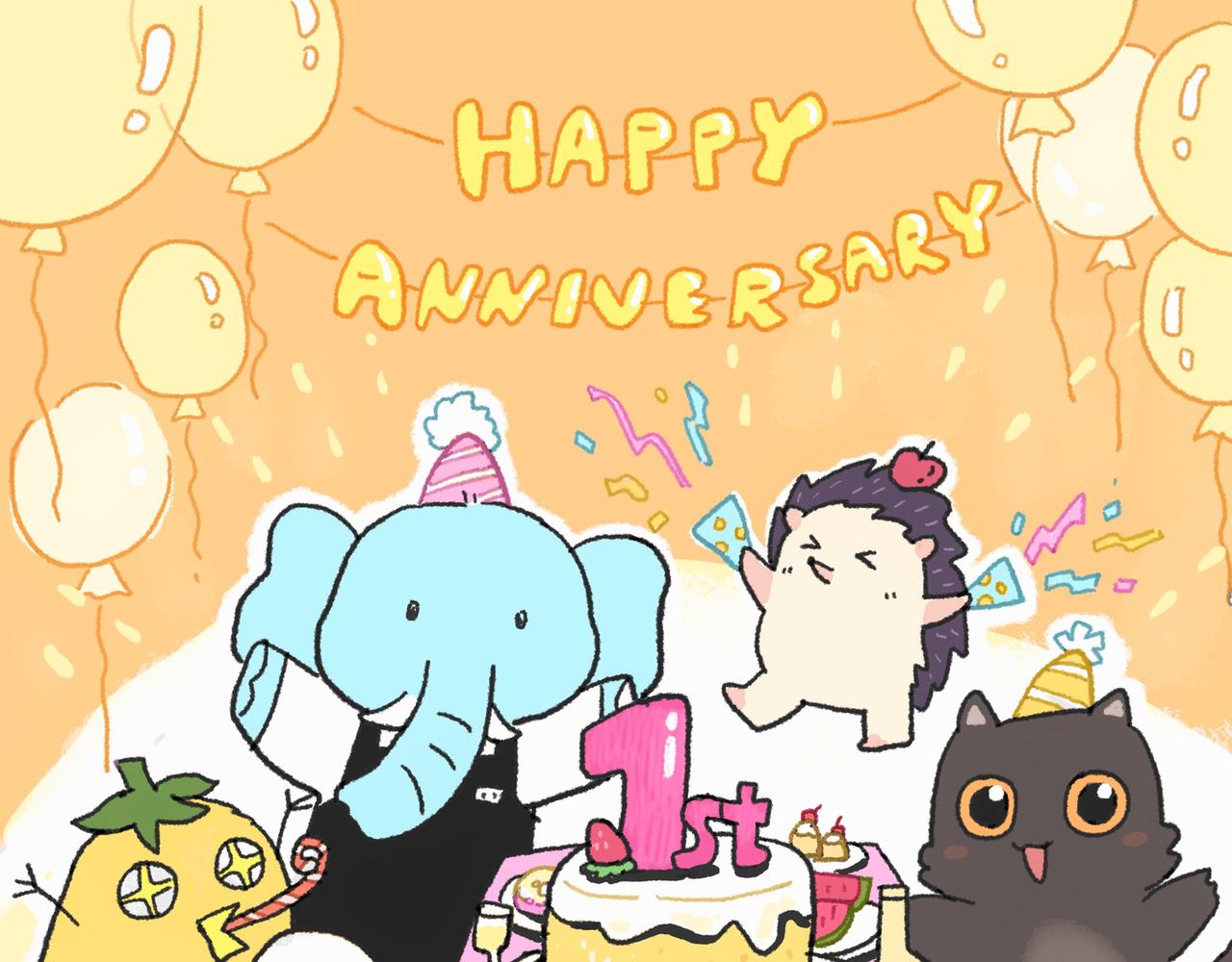 《打工兔日记》第52天-我们1周年啦！！ 第15页