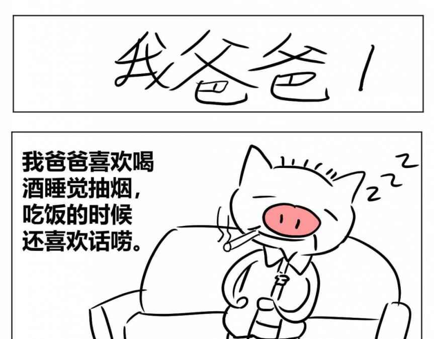 《自设的日常》我爸爸 第1页