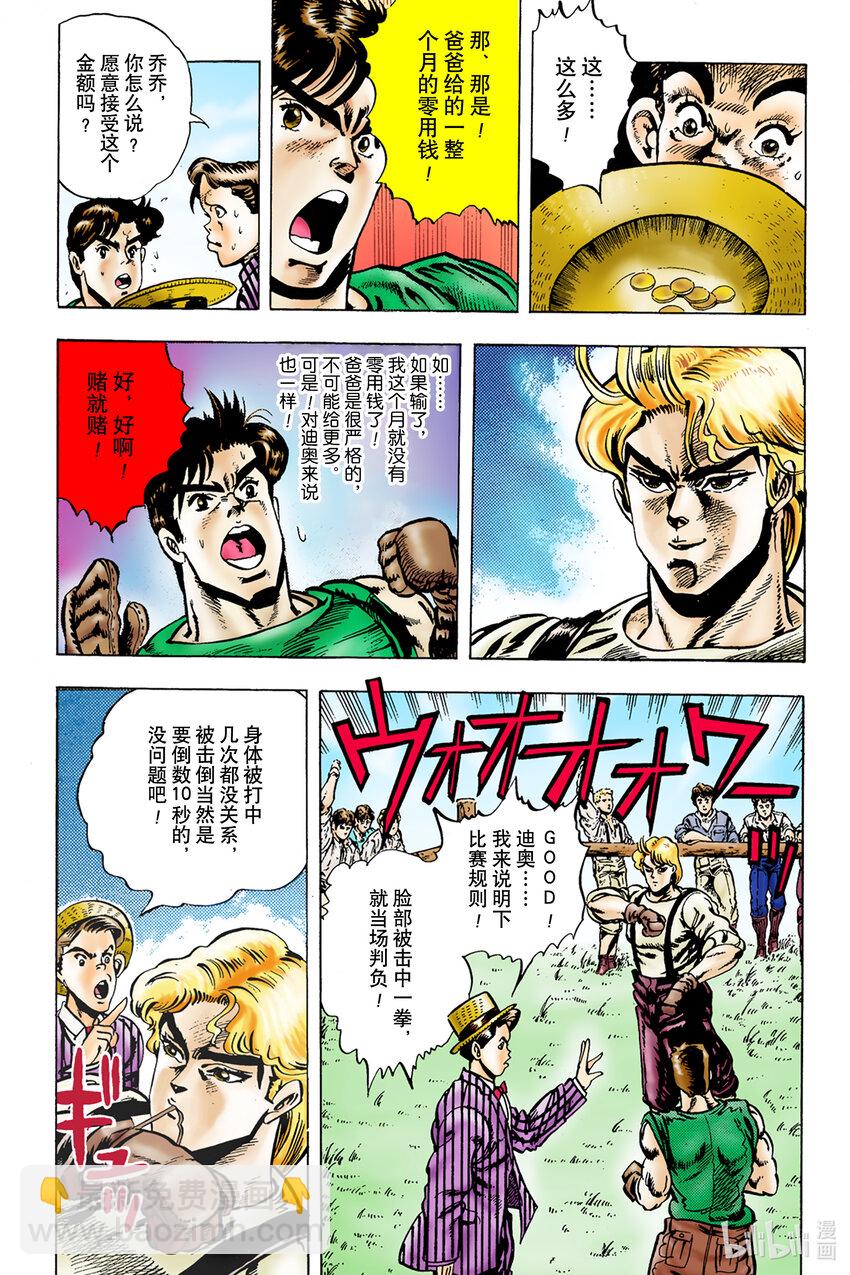 《乔乔的奇妙冒险 彩色版（1-8部）》1-2 侵略者迪奥·布兰度 其 第15页