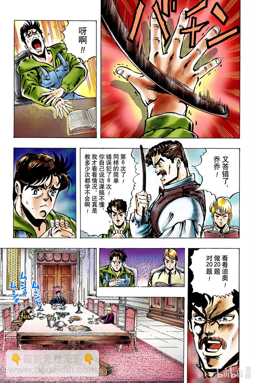 《乔乔的奇妙冒险 彩色版（1-8部）》1-2 侵略者迪奥·布兰度 其 第7页