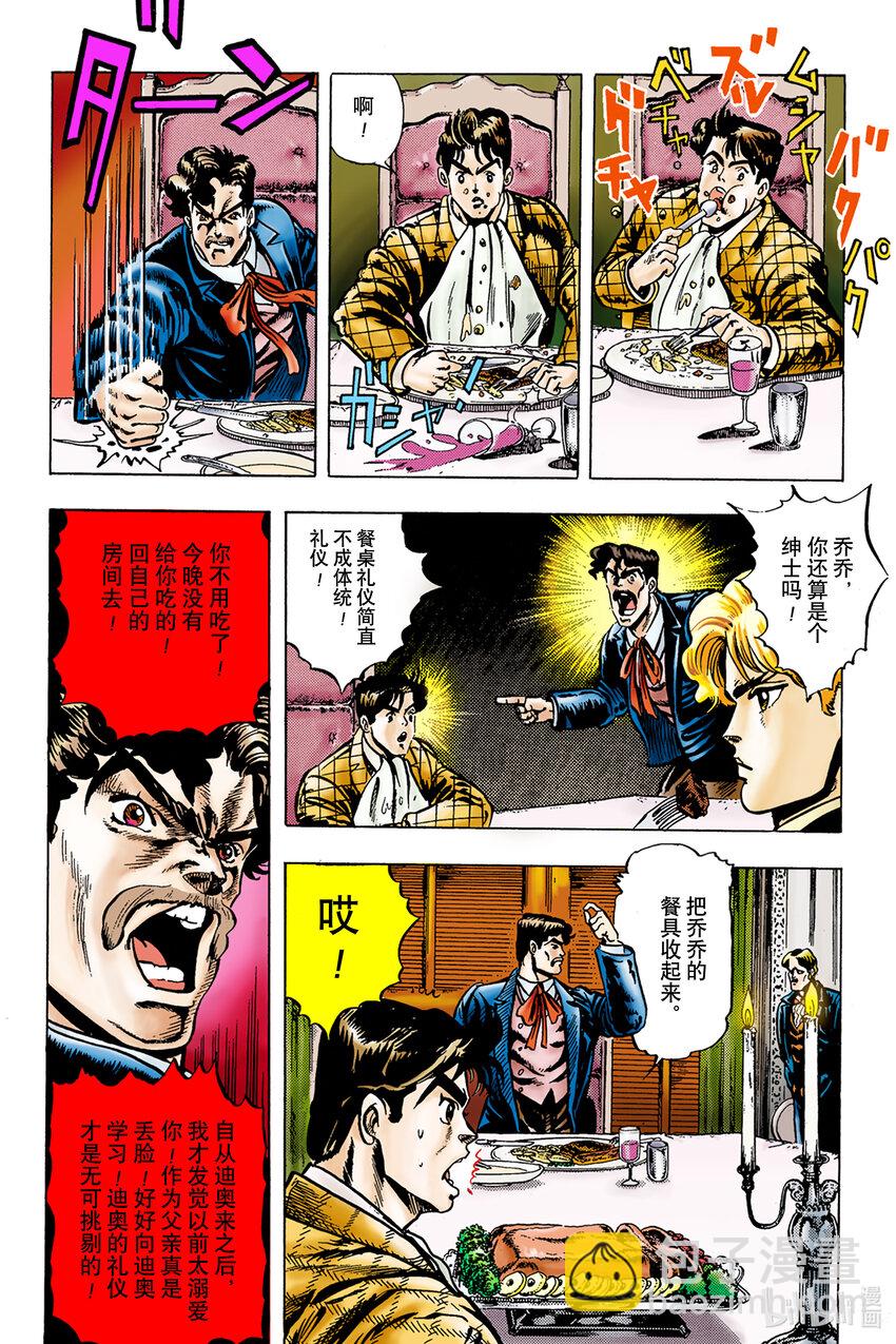 《乔乔的奇妙冒险 彩色版（1-8部）》1-2 侵略者迪奥·布兰度 其 第8页