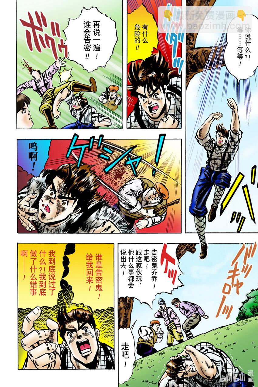 《乔乔的奇妙冒险 彩色版（1-8部）》1-3 侵略者迪奥·布兰度 其 第8页