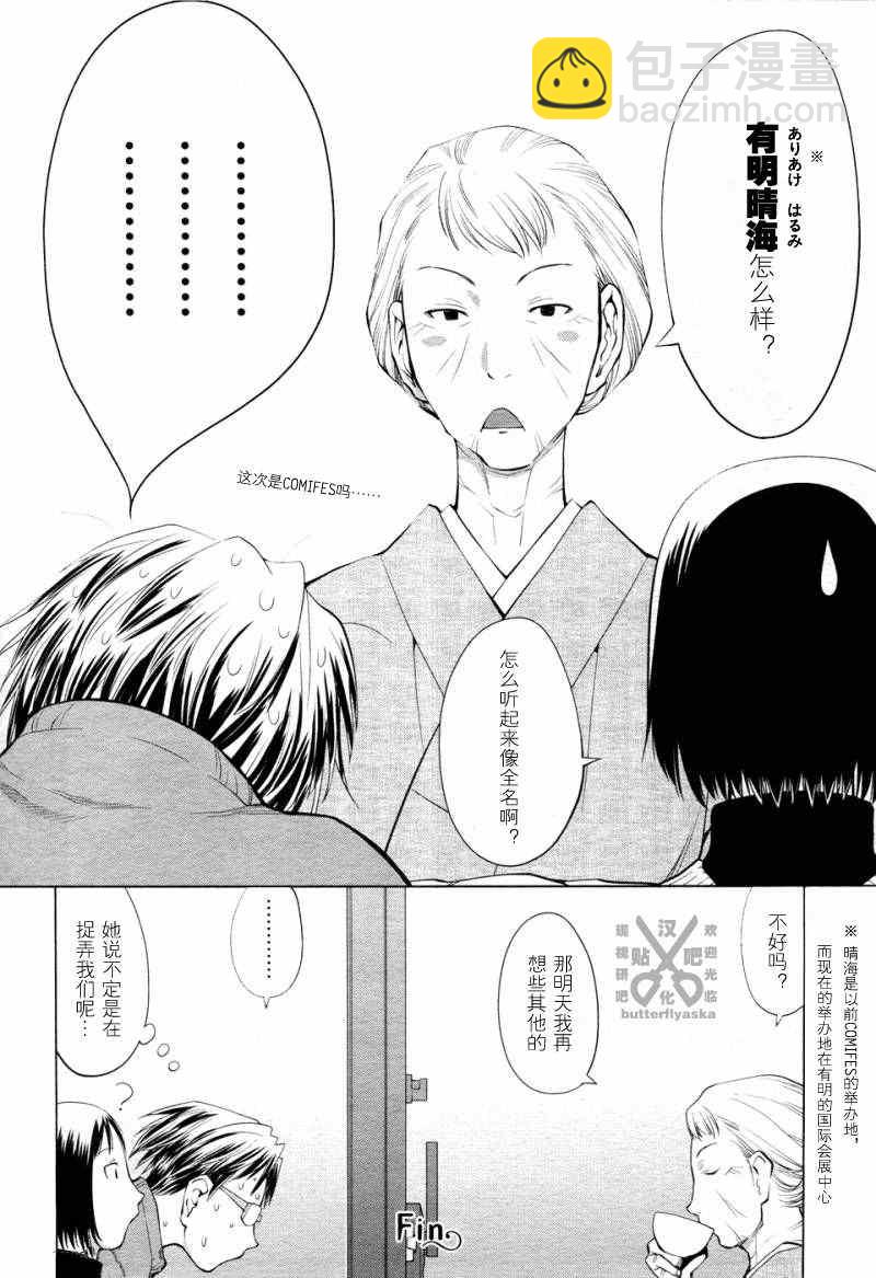 《现视研》斑目与咲04 第8页