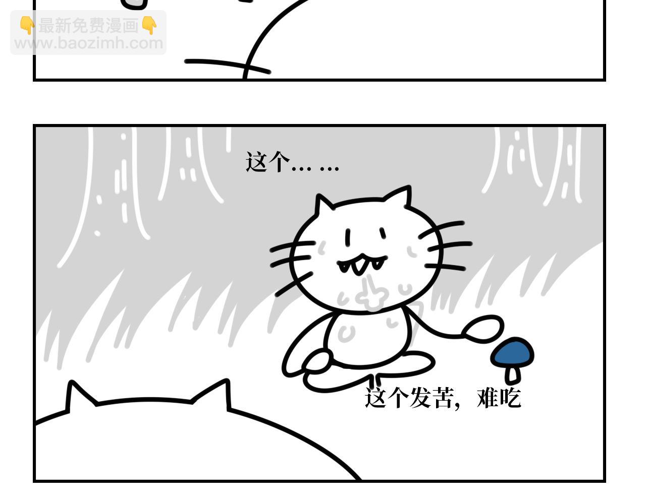 《长脸猫和小猫崽子》10.采蘑菇的小猫咪 第8页