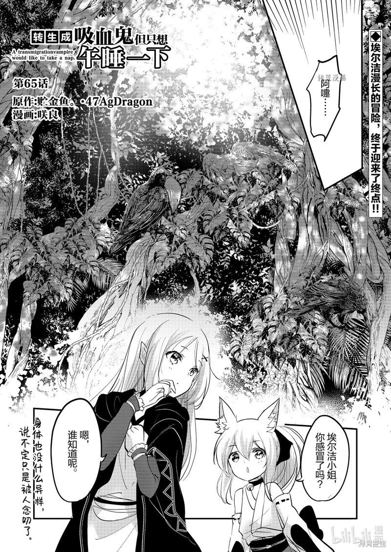 《转生吸血鬼桑想要午睡一下》第65话 第1页