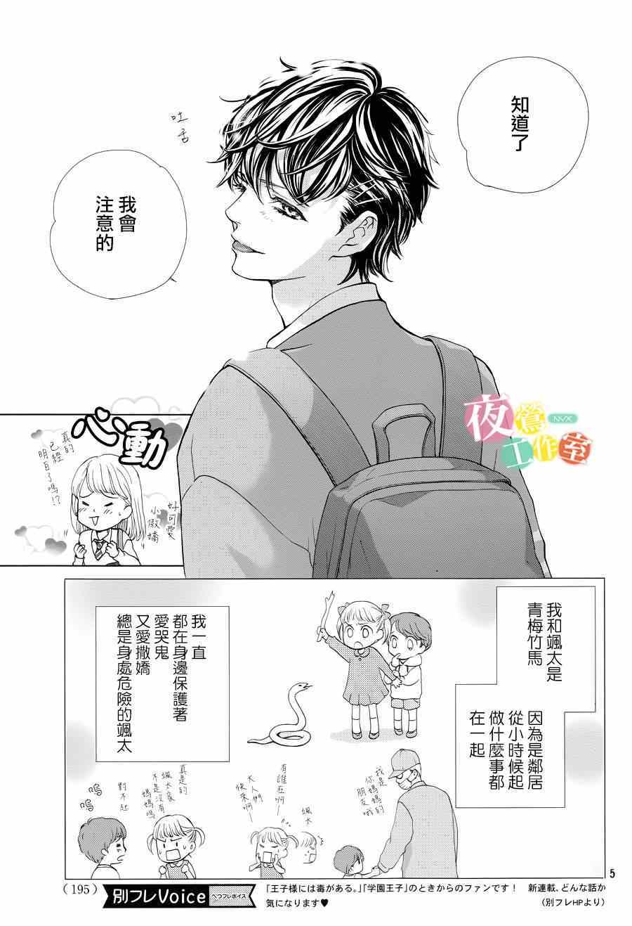 《王子大人有毒》第1话 第5页