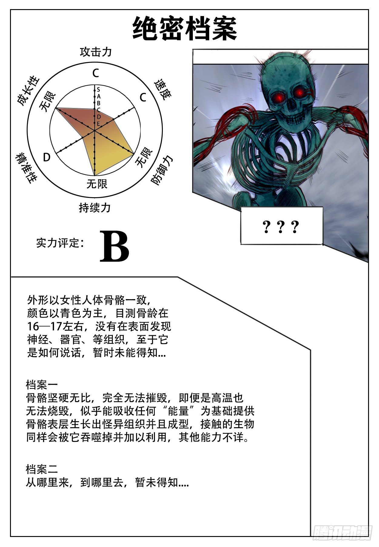 《终末（尸灾异变）》特别篇 角色档案 第3页