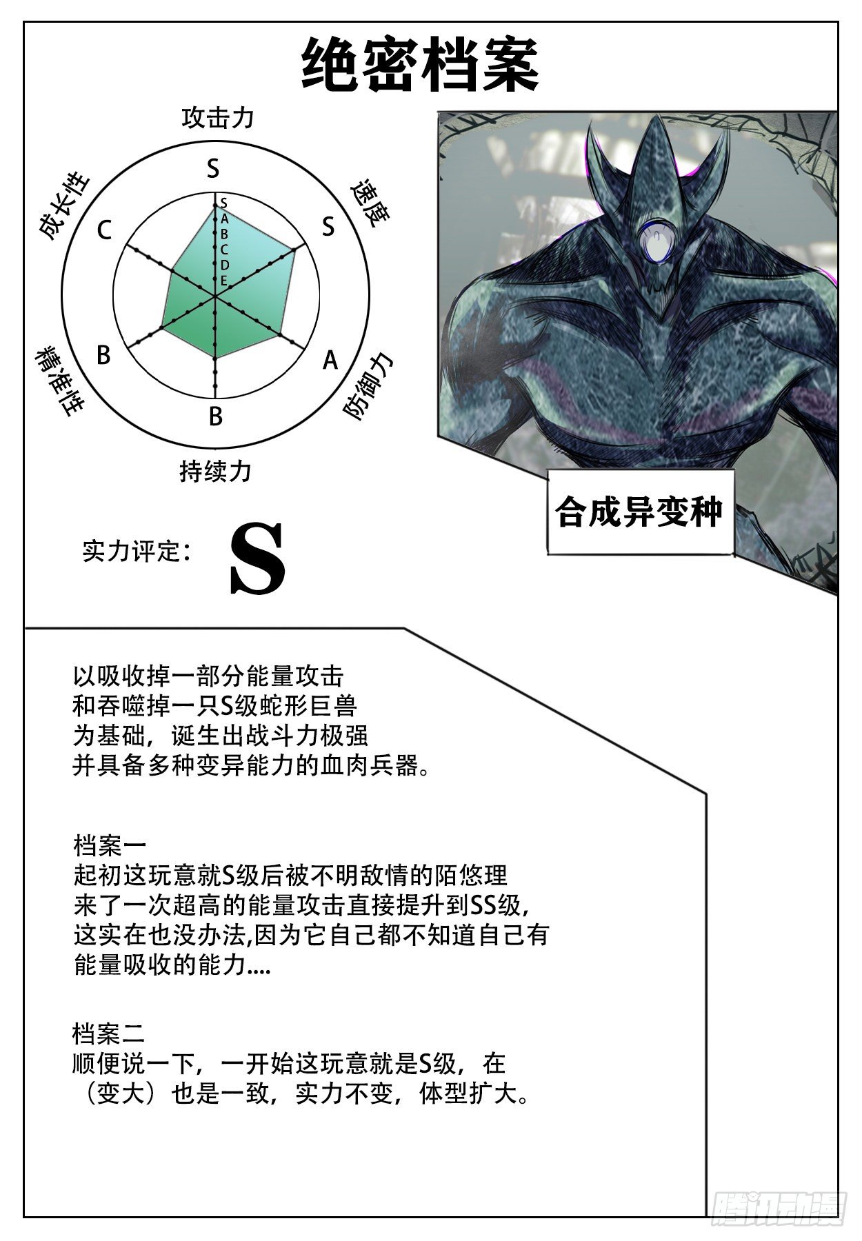 《终末（尸灾异变）》特别篇 角色档案 第4页