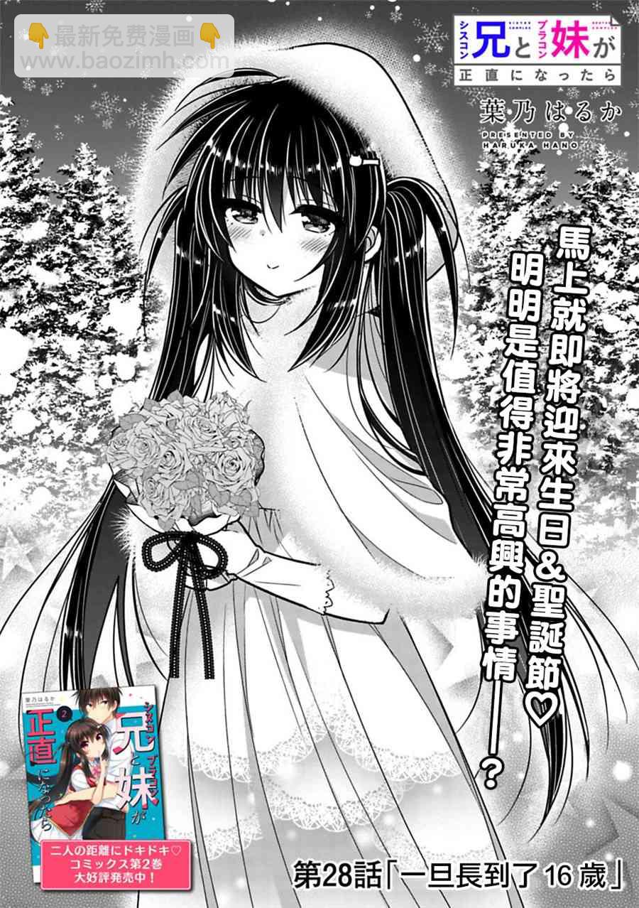 《妹控哥哥与兄控妹妹变诚实》第28话 第2页