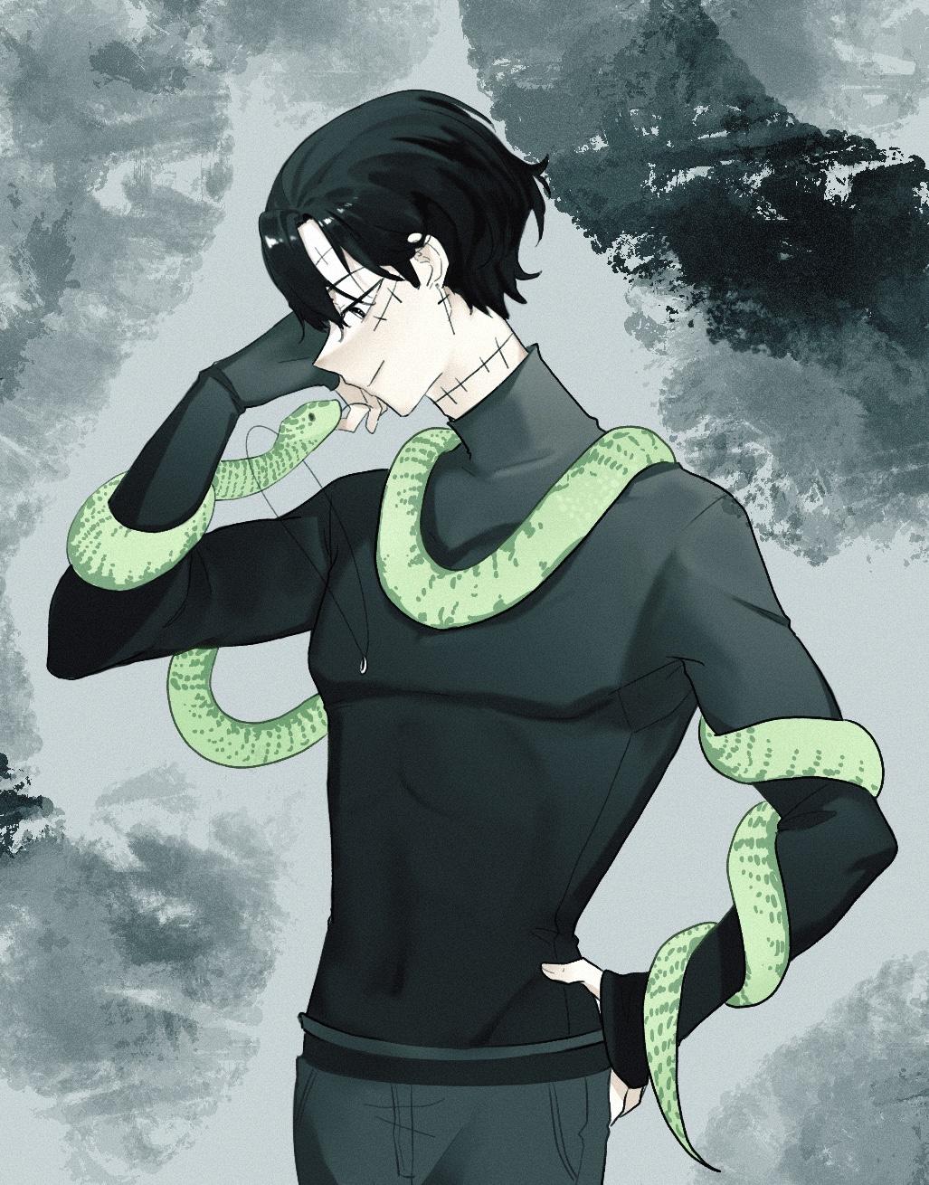 《僵尸男同事Zero》完结篇蛇纹 第3页