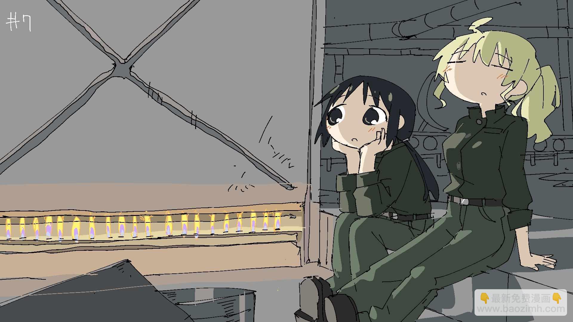 《少女终末旅行》原作者番组间推特宣传绘 第13页