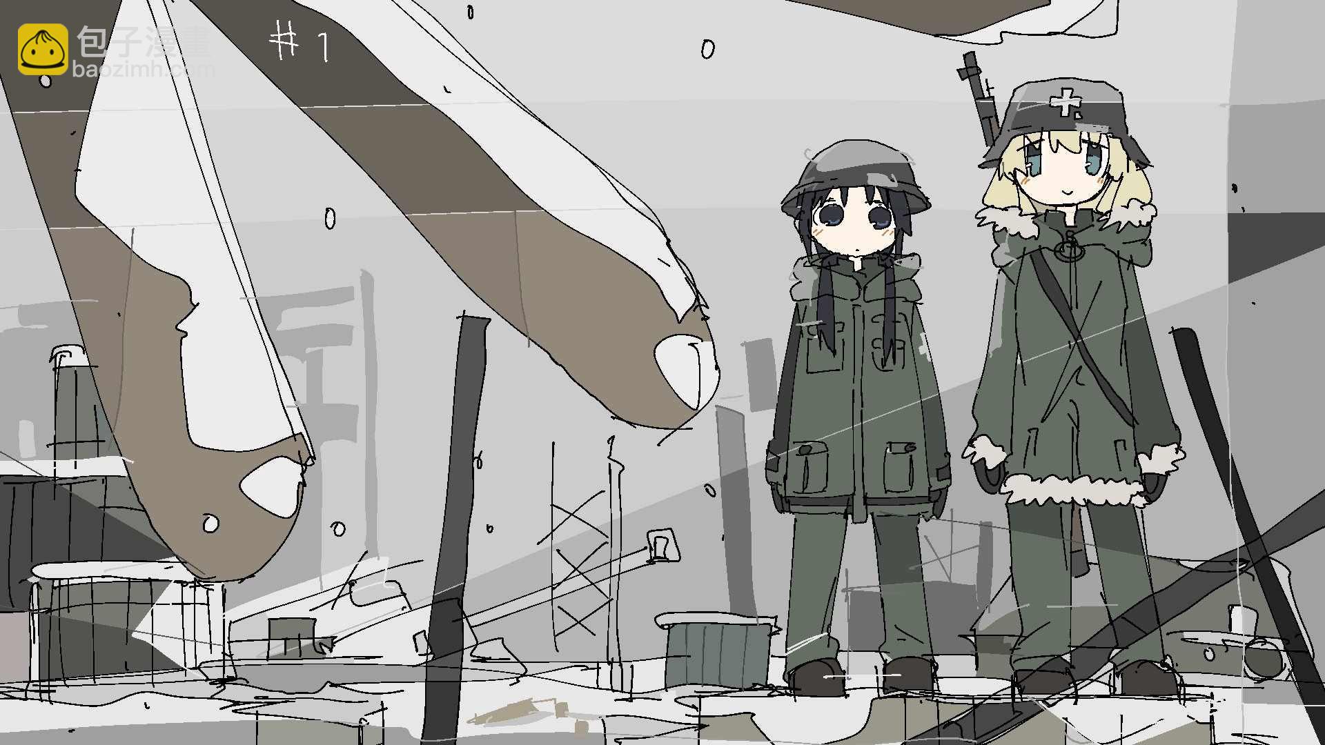 《少女终末旅行》原作者番组间推特宣传绘 第4页