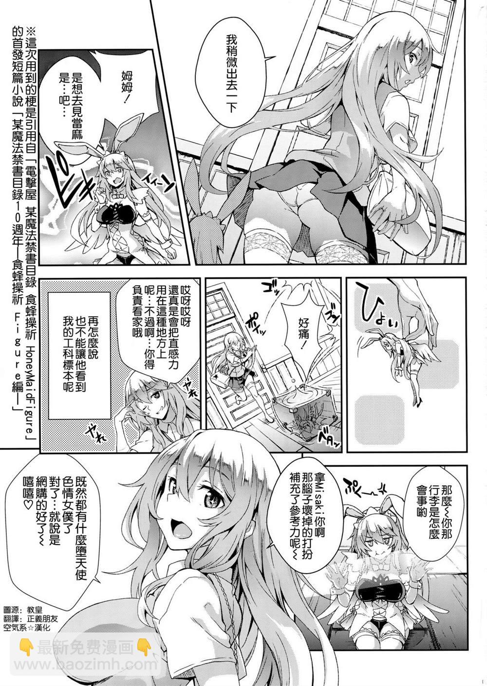 《魔法禁书目录本》(C89) [SAZ (soba)] Noushoku Houga 第3页