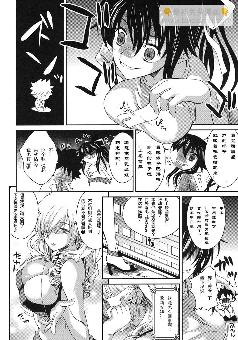 《魔法禁书目录本》(COMIC15) [SAZ (Soba)] Tateba Shakuyaku Suwareba Botan Aruku Sugata wa 18kin 第22页