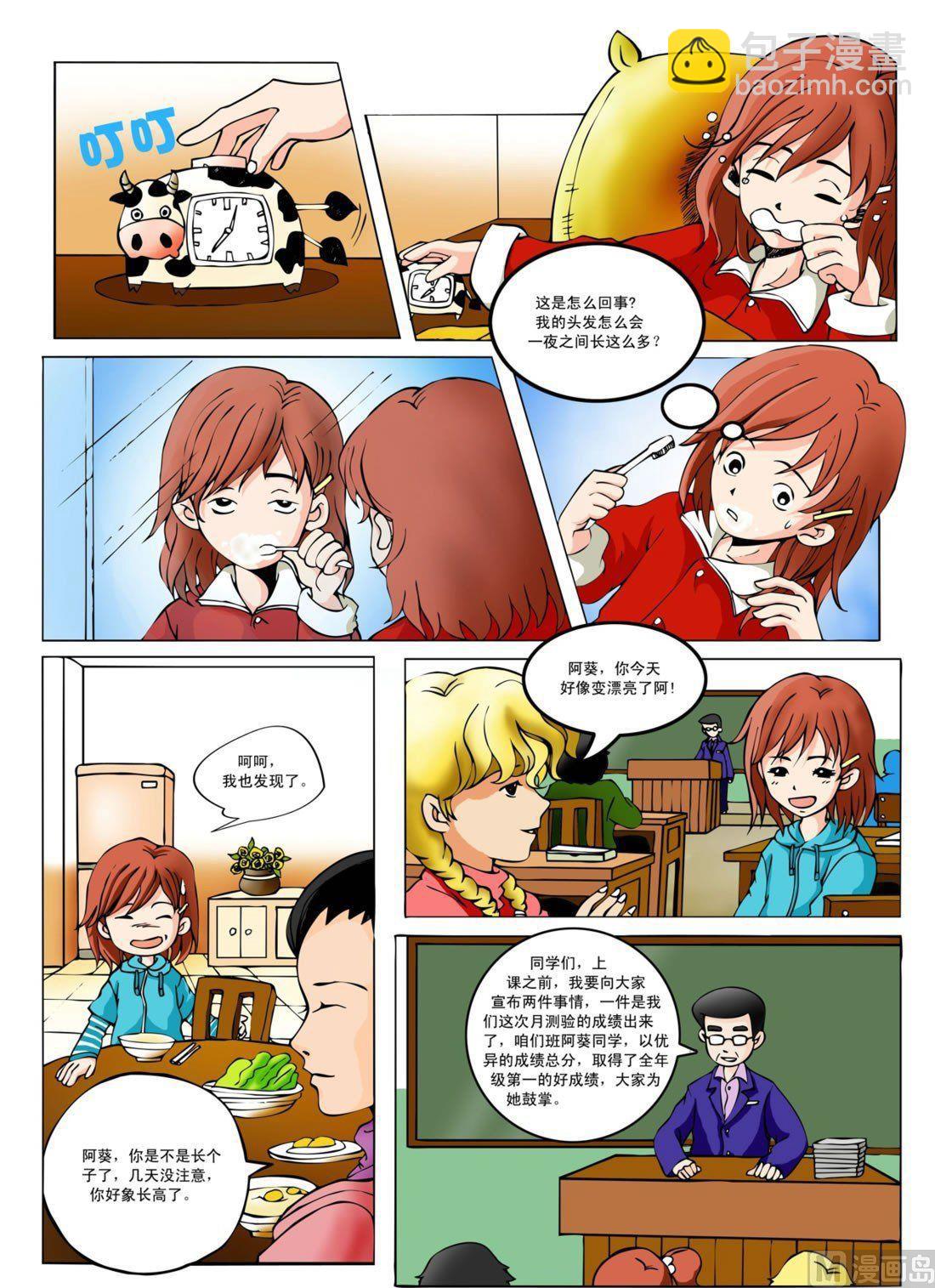 《魔法契约书》第二回 神秘的白猫 第3页