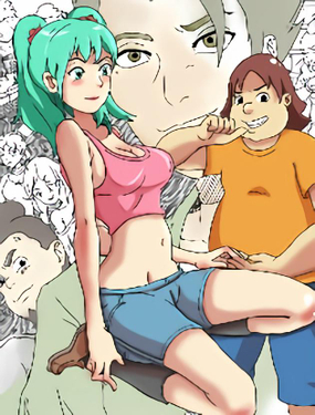 《撸胖与段子哥日常》漫画封面图 - tl漫画