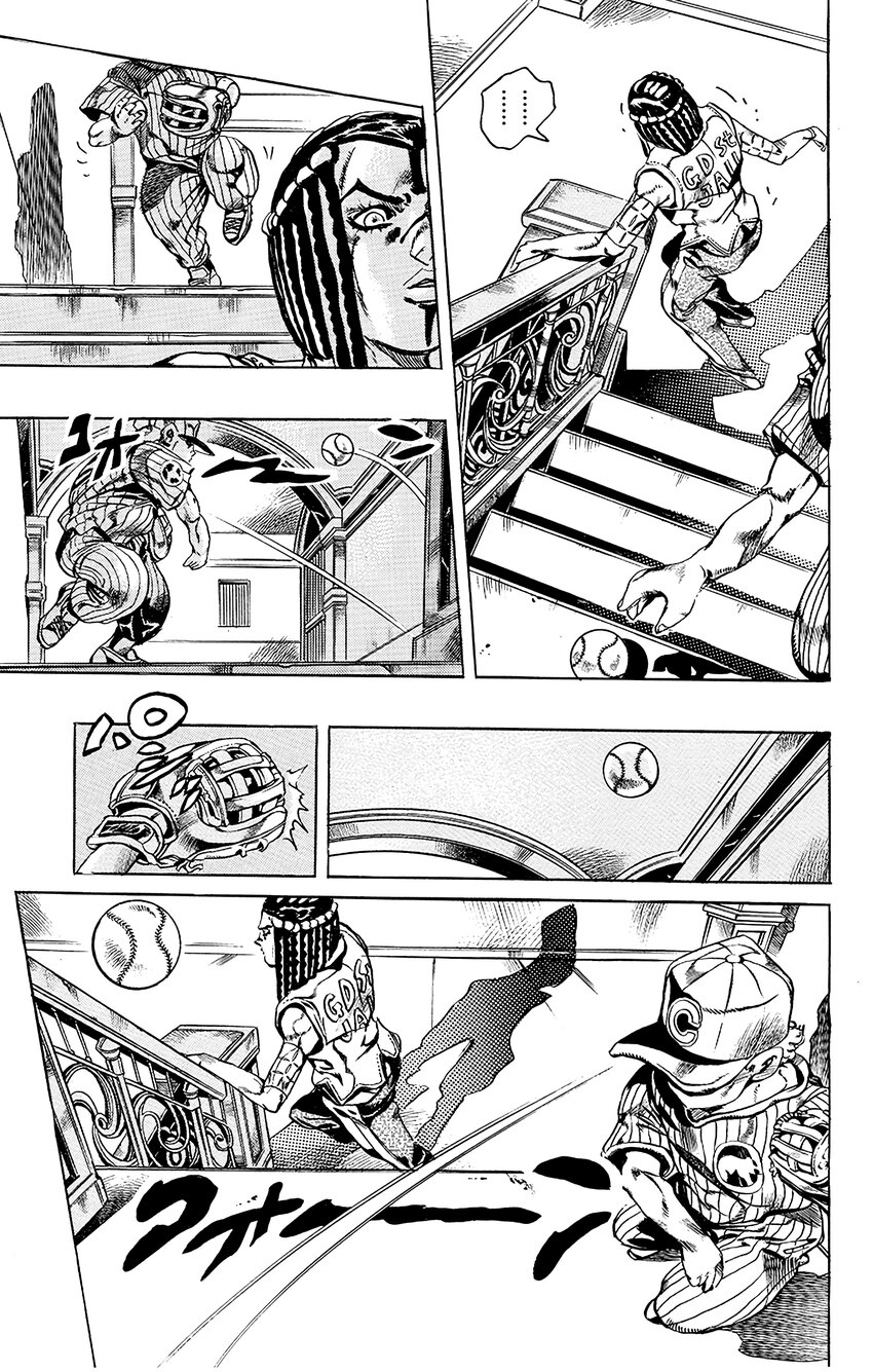 《石之海（乔乔的奇妙冒险第6部）》24 艾梅斯的贴纸其4 第3页