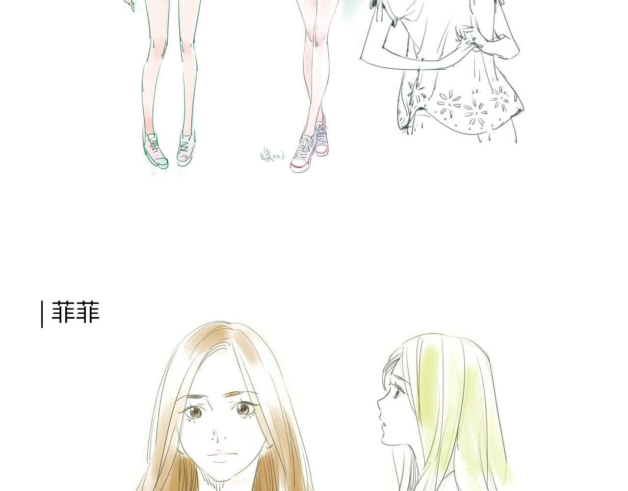 《也许，那一瞬间》专栏 后记与设定 第10页