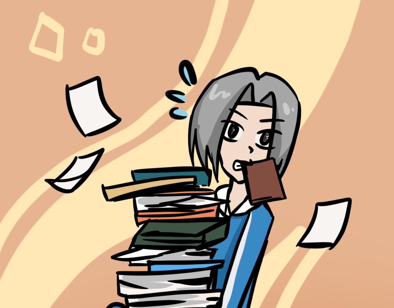 《同学们的神级操作》第十话 压腿 第1页