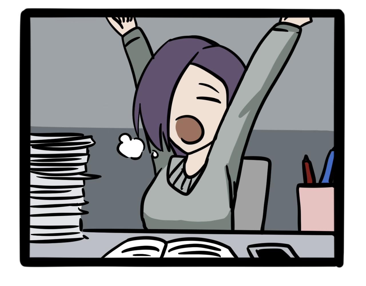 《同学们的神级操作》第十四话 我要睡觉 第8页