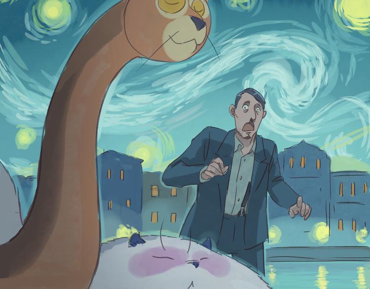 《一滩猫与一根猫》艺术家 第21页