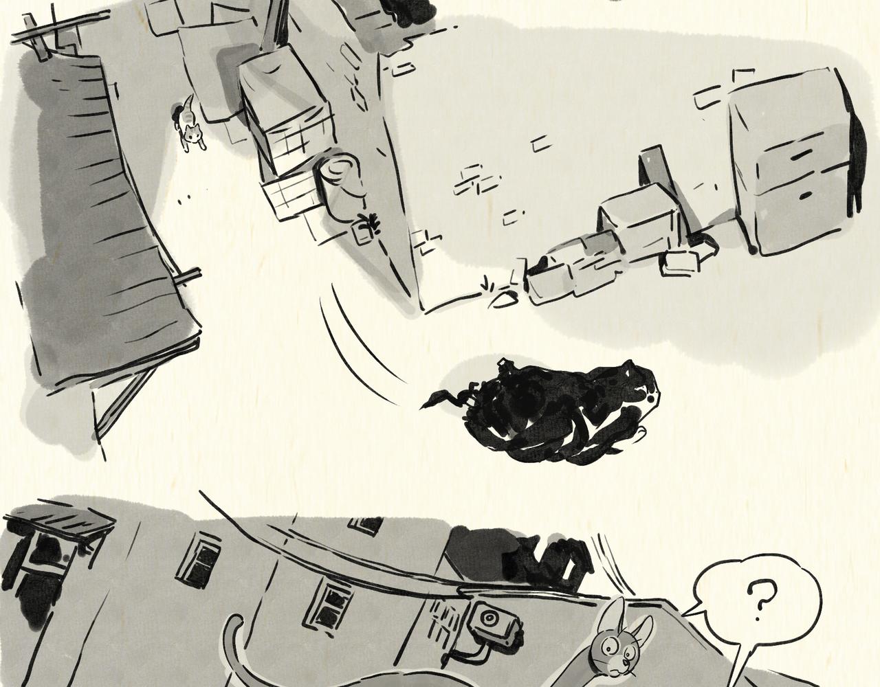 《一滩猫与一根猫》垃圾袋（1） 第10页