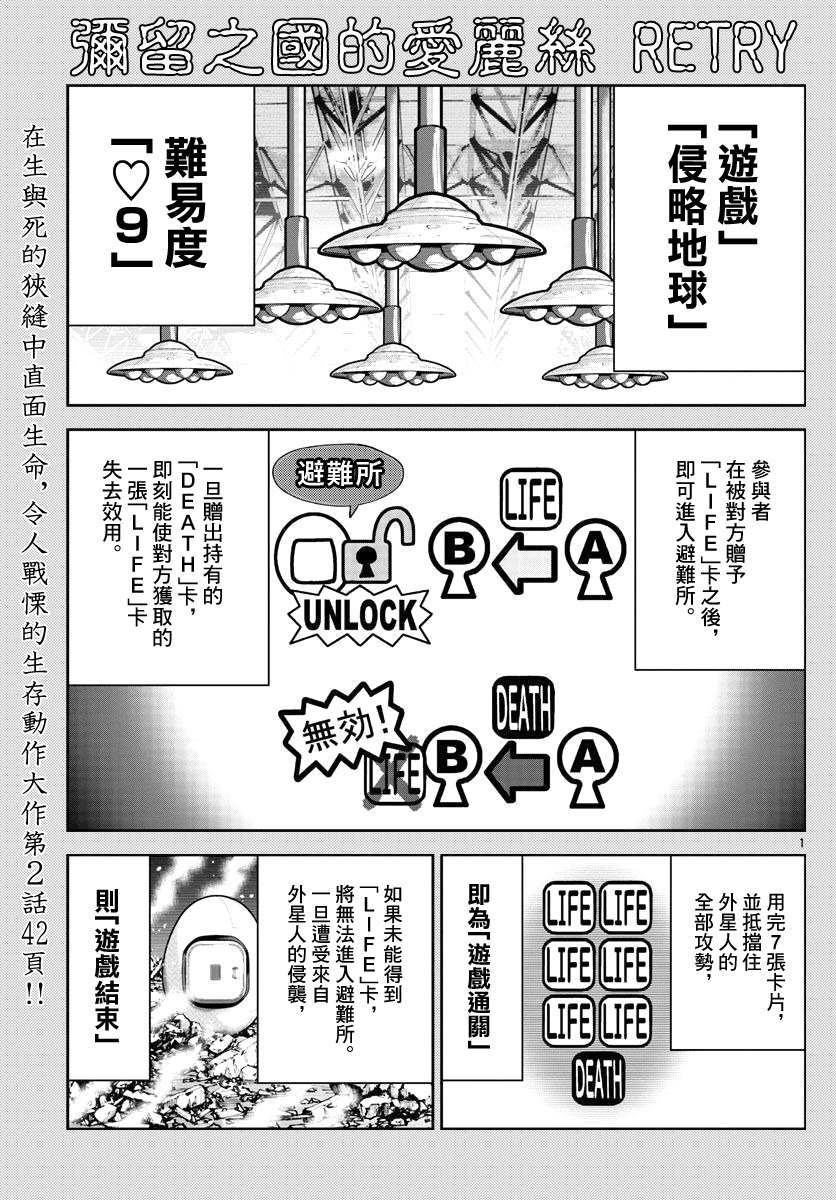 《弥留之国的爱丽丝 RETRY》第2话 红心丸（2） 第1页