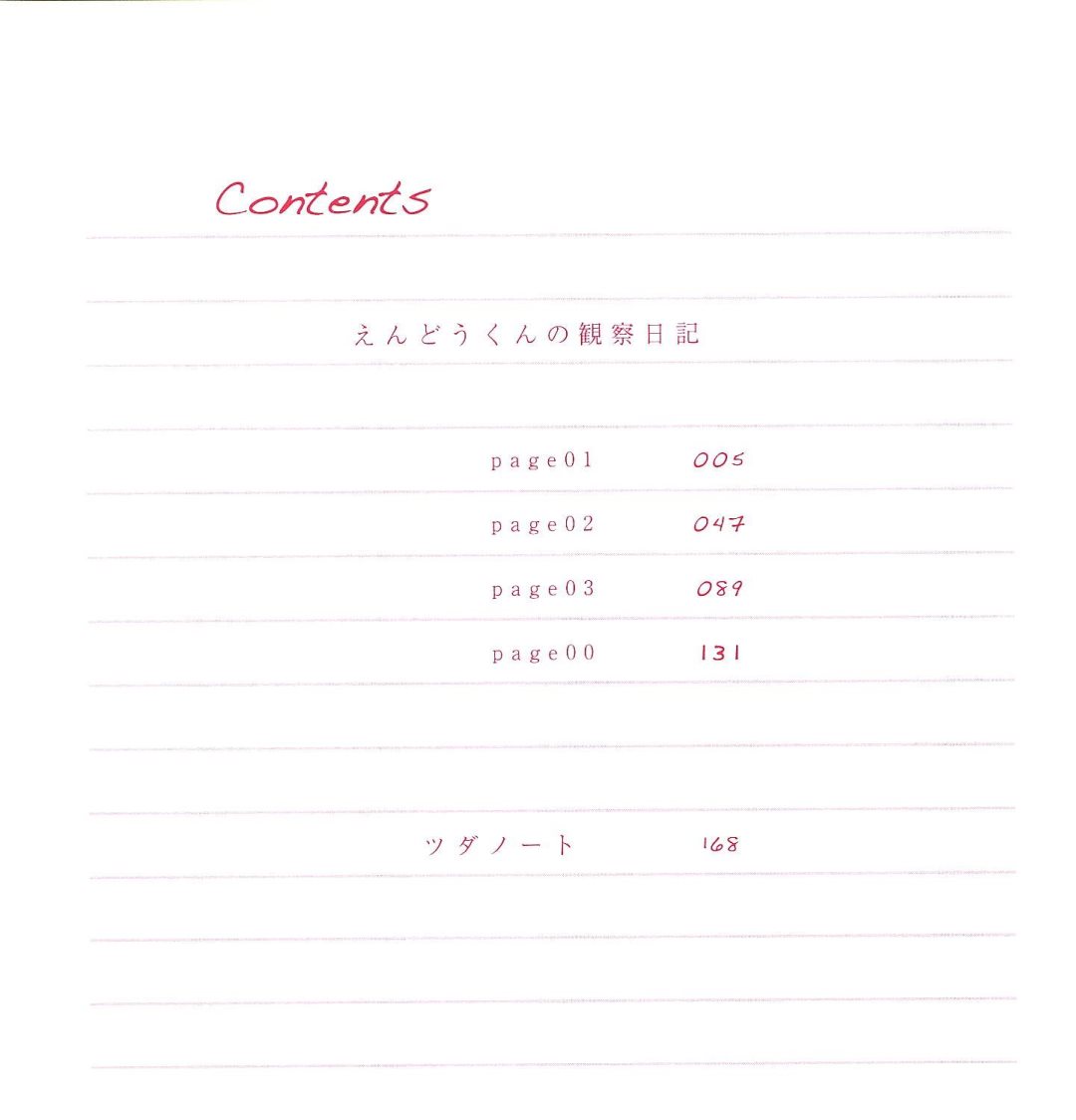 《远藤君的观察日记》第1话 第3页