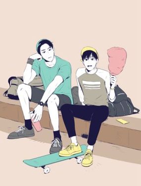 《我被学弟治愈了》漫画封面图 - tl漫画