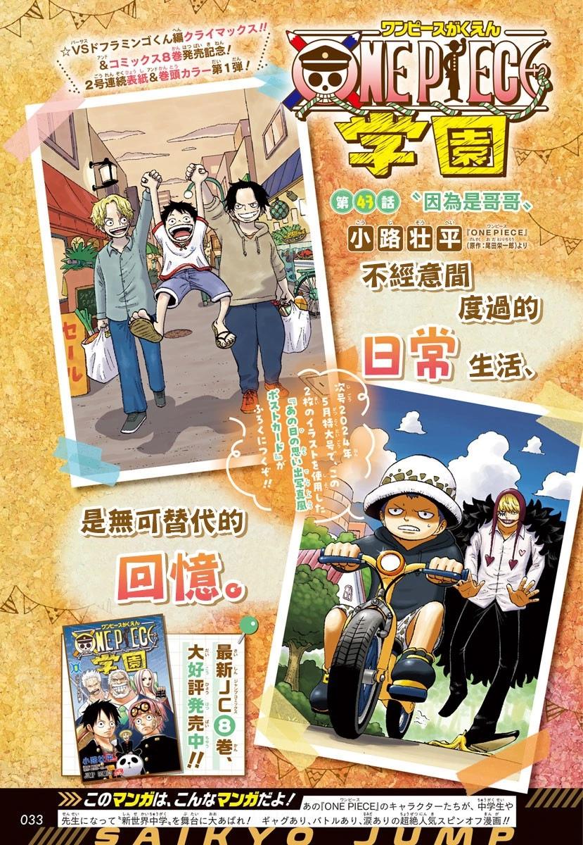 《航海王学园》第43话 第1页