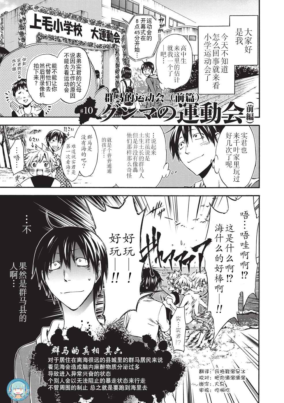 《你还是不懂群马》第10话 第1页