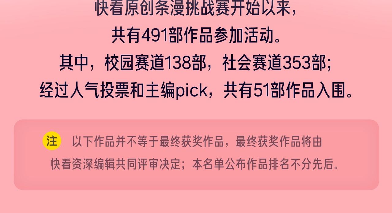 《新连载条漫挑战赛》新连载养成计划入围作品！ 第2页