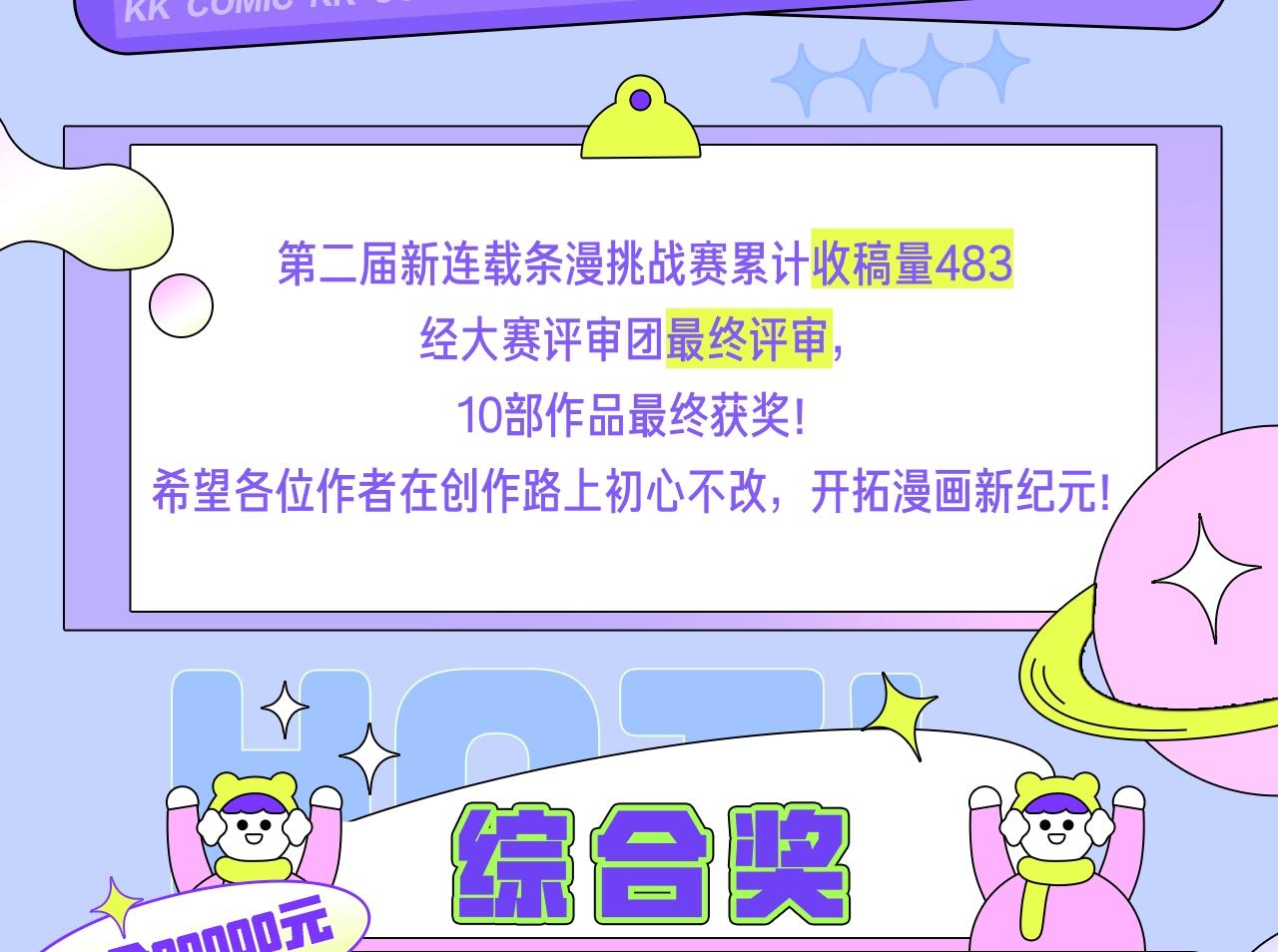 《新连载条漫挑战赛》第二届条漫挑战赛获奖公示 第3页