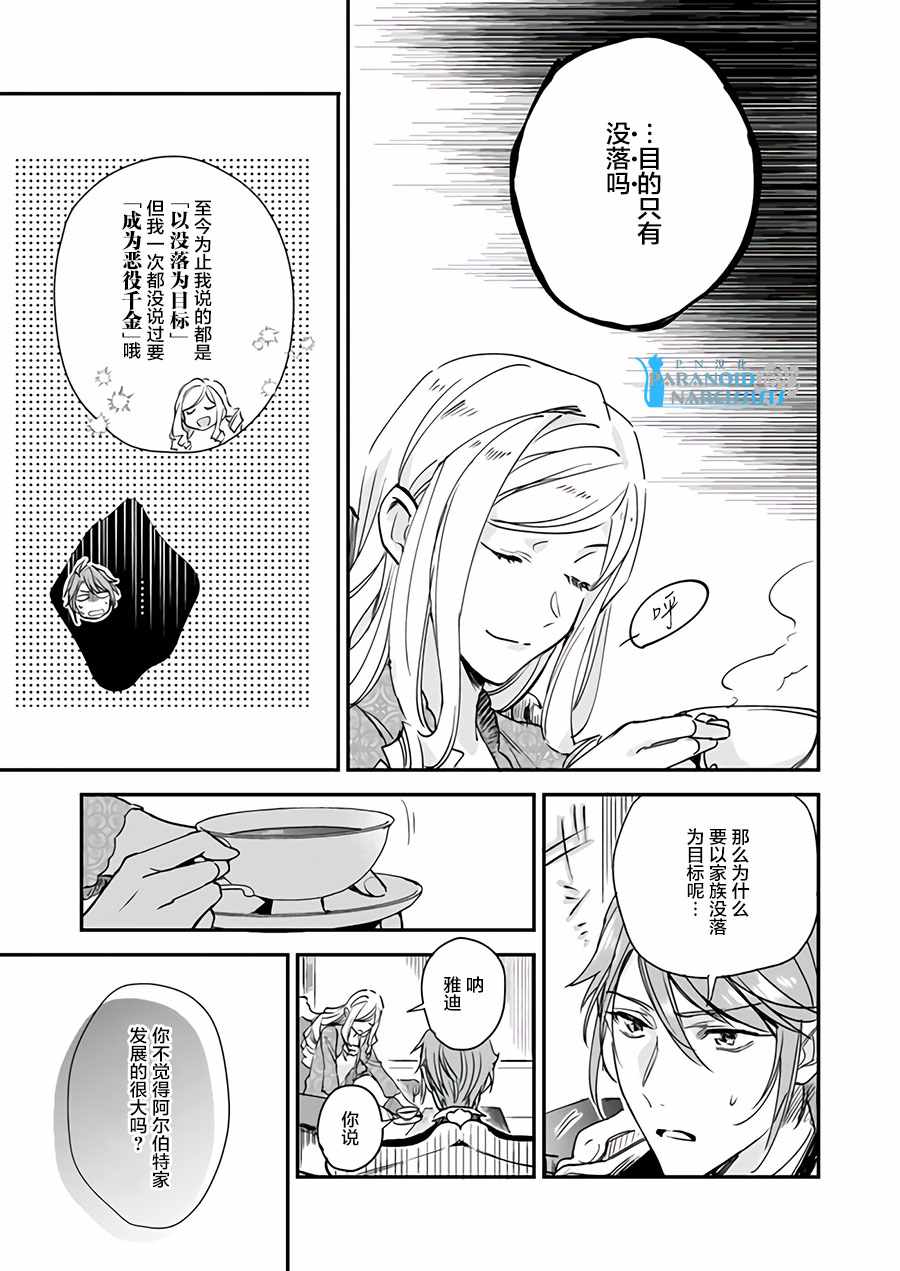 《阿尔伯特家的大小姐努力朝着没落进发》第7.1话 第3页