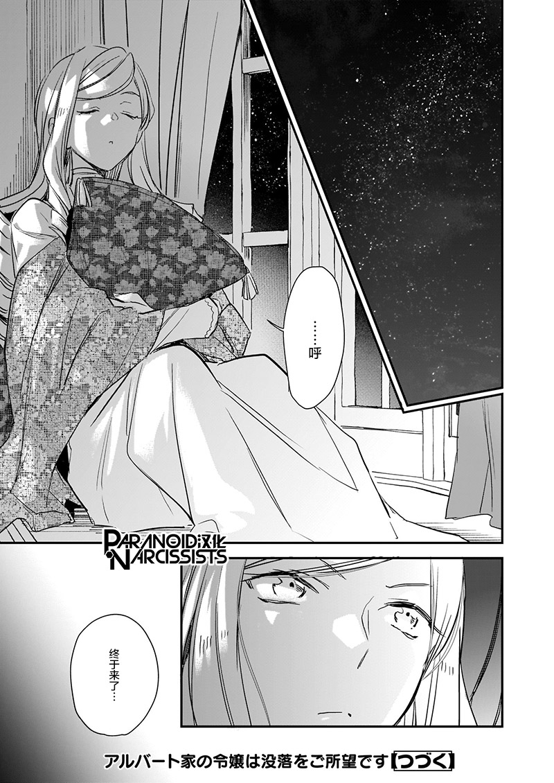 《阿尔伯特家的大小姐努力朝着没落进发》第11话 第29页
