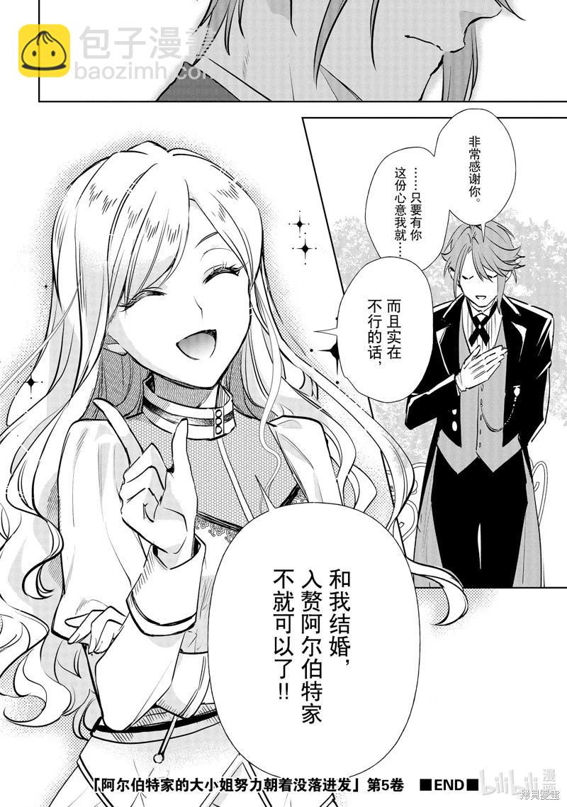 《阿尔伯特家的大小姐努力朝着没落进发》第24话 第28页