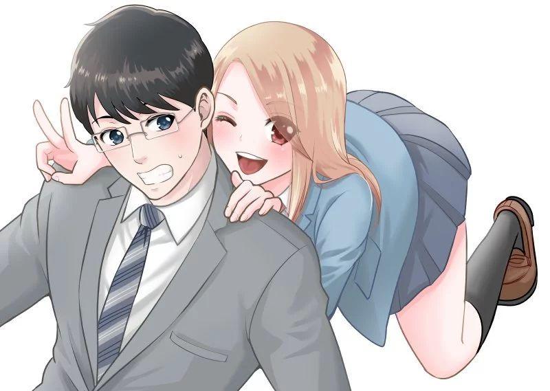 《路人上班族和不良女高中生》13.1话 第1页