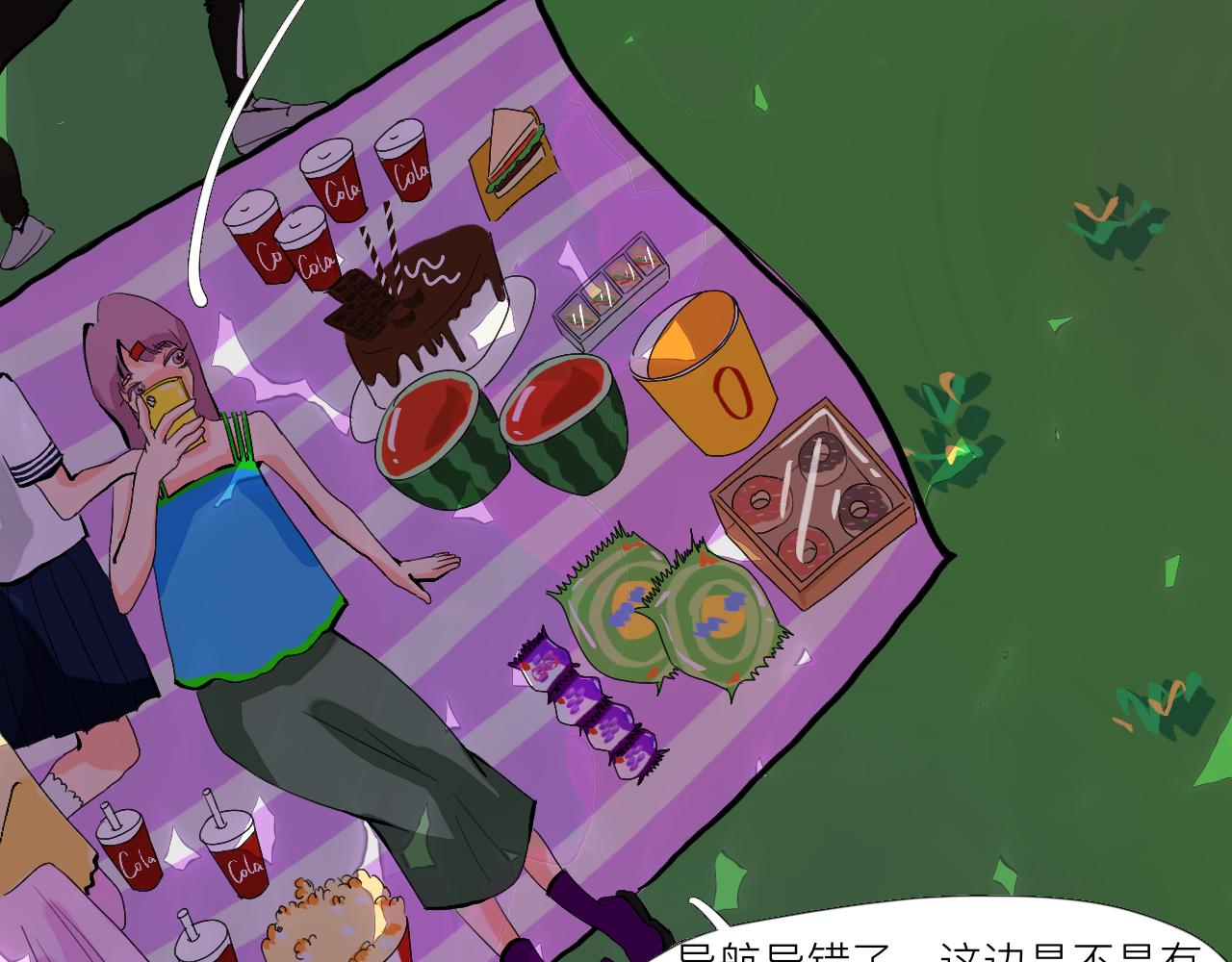 《夏天与翻滚的蔷薇色》第2话 快来聊天 第49页