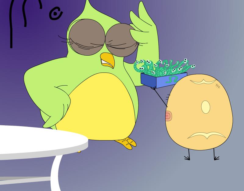 《蕉绿麻麻和焦皮蛋宝》懂事蛋宝 第6页
