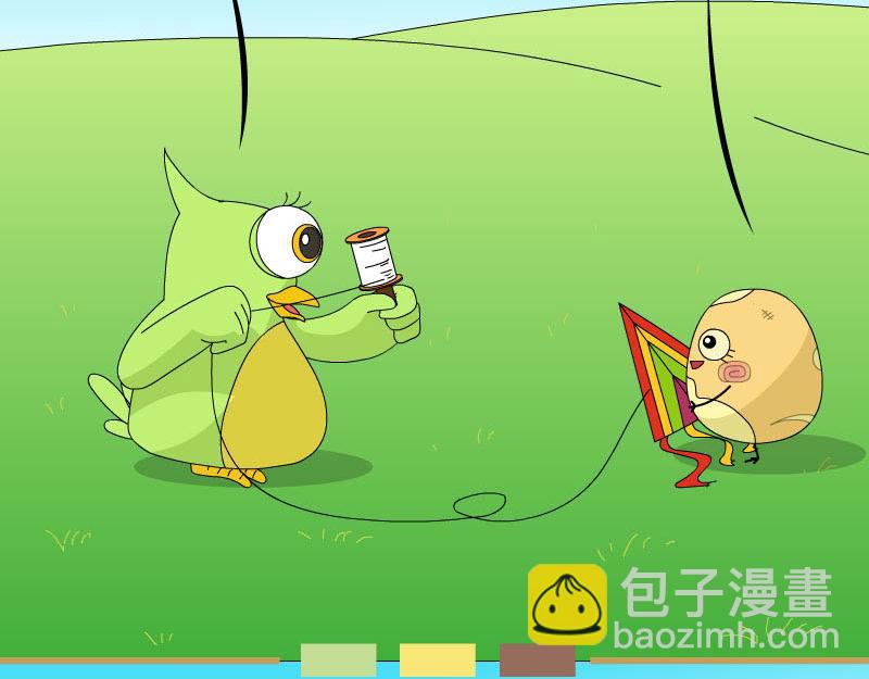 《蕉绿麻麻和焦皮蛋宝》蛋宝飞起来啦 第18页