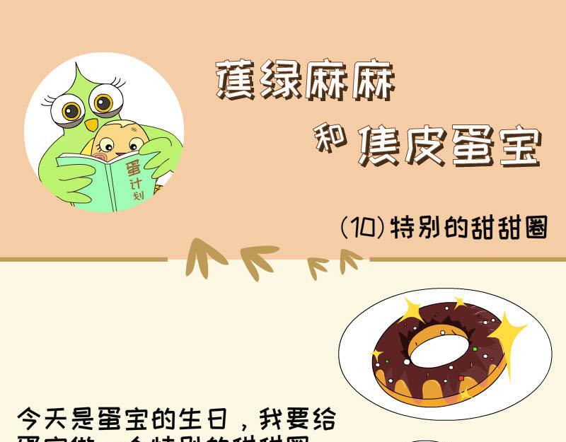 《蕉绿麻麻和焦皮蛋宝》蛋宝的理想 第1页
