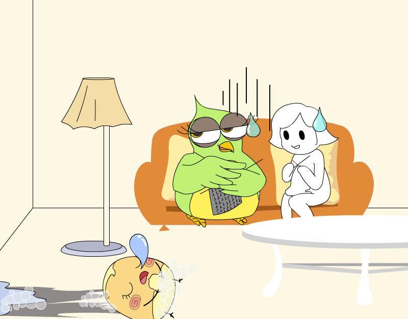 《蕉绿麻麻和焦皮蛋宝》勇敢的故事 第22页