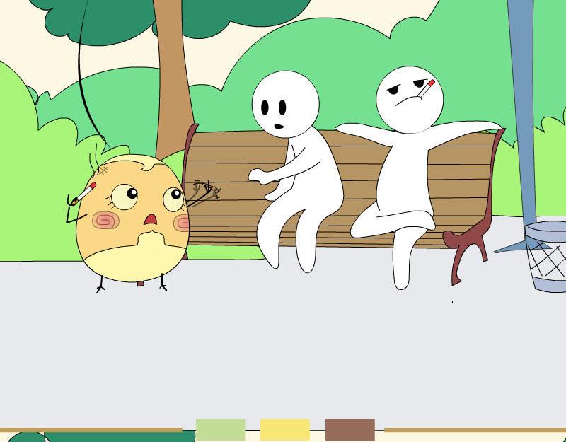《蕉绿麻麻和焦皮蛋宝》蛋宝的英雄梦 第18页